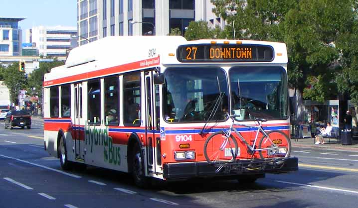 Victoria Regional Transit New Flyer DE40LF Hybrid 9104